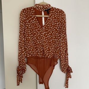 High Neck Body Suit